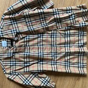 AUTHENTIC BURBERRY VINTAGE CHECK SHIRT SZ 4